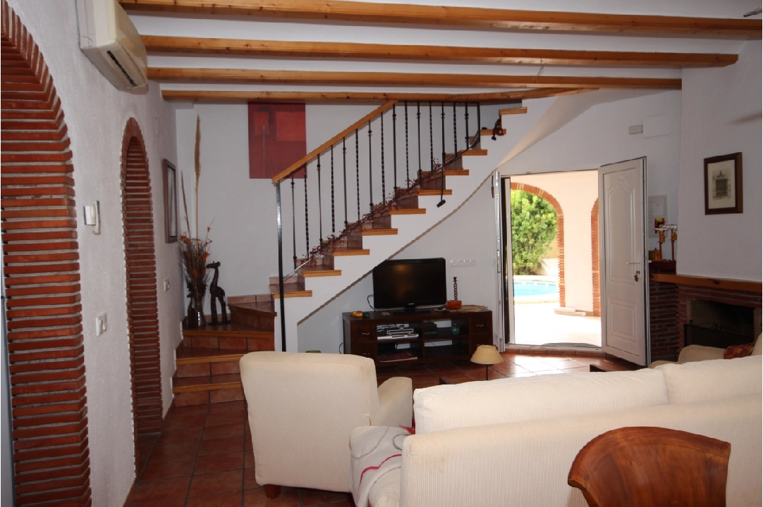 summer house in Els Poblets for holiday rental, built area 125 m², year built 2002, condition neat, + central heating, air-condition, plot area 400 m², 3 bedroom, 3 bathroom, swimming-pool, ref.: V-0516-7