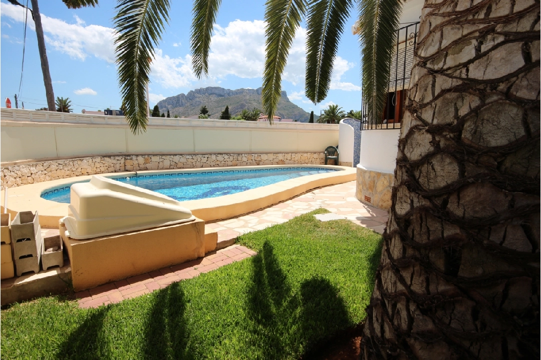 summer house in Els Poblets  for holiday rental, built area 125 m², year built 1992, condition neat, + central heating, air-condition, plot area 400 m², 2 bedroom, 2 bathroom, swimming-pool, ref.: V-0223-2
