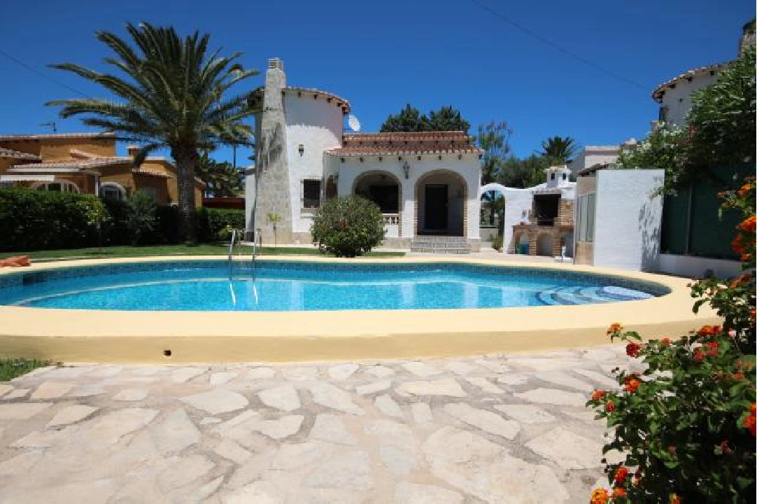 villa in Els Poblets(Gironets) for holiday rental, built area 84 m², year built 1988, + central heating, air-condition, plot area 547 m², 2 bedroom, 2 bathroom, swimming-pool, ref.: V-0115-1