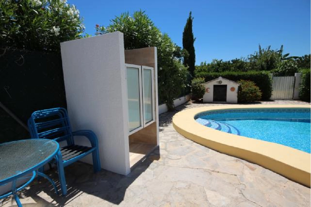 villa in Els Poblets(Gironets) for holiday rental, built area 84 m², year built 1988, + central heating, air-condition, plot area 547 m², 2 bedroom, 2 bathroom, swimming-pool, ref.: V-0115-13