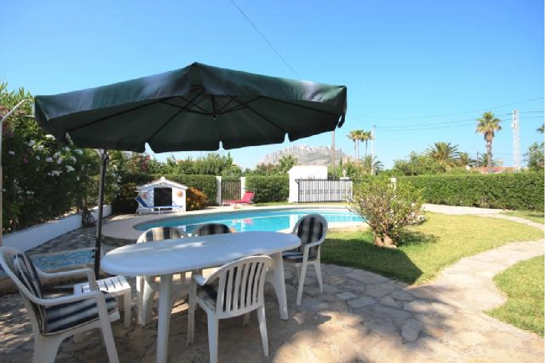 villa in Els Poblets(Gironets) for holiday rental, built area 84 m², year built 1988, + central heating, air-condition, plot area 547 m², 2 bedroom, 2 bathroom, swimming-pool, ref.: V-0115-15