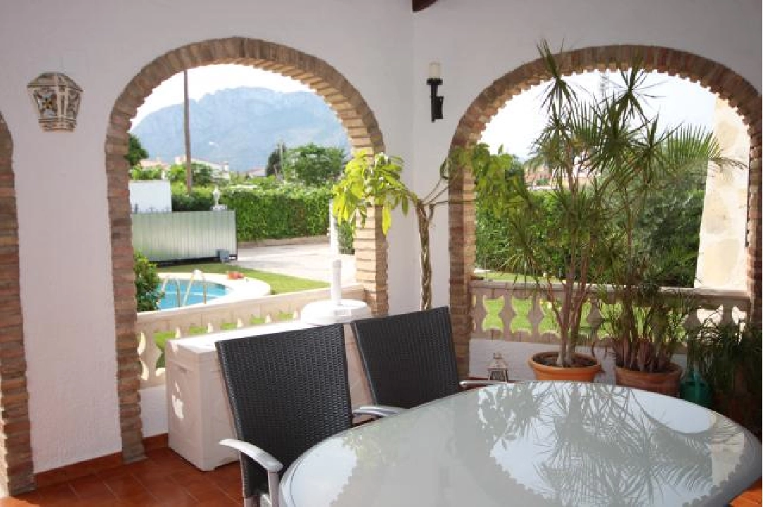 villa in Els Poblets(Gironets) for holiday rental, built area 84 m², year built 1988, + central heating, air-condition, plot area 547 m², 2 bedroom, 2 bathroom, swimming-pool, ref.: V-0115-4