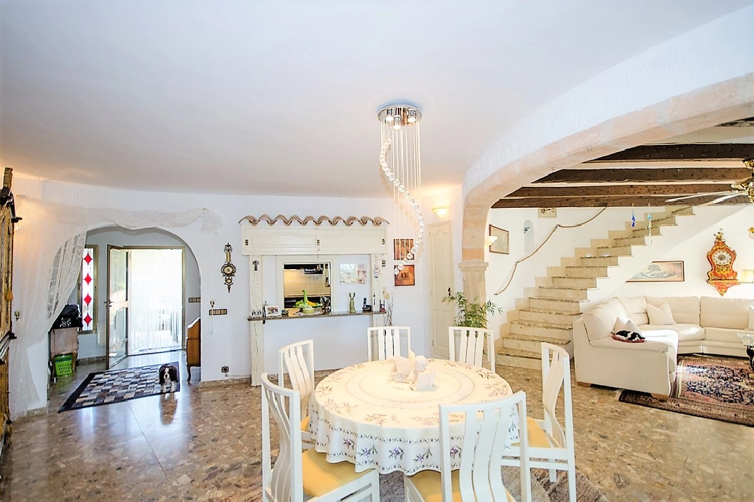 villa in Calpe(Empedrola) for sale, built area 874 m², year built 1982, condition neat, + underfloor heating, air-condition, plot area 5580 m², 16 bedroom, 10 bathroom, swimming-pool, ref.: AS-0318-10