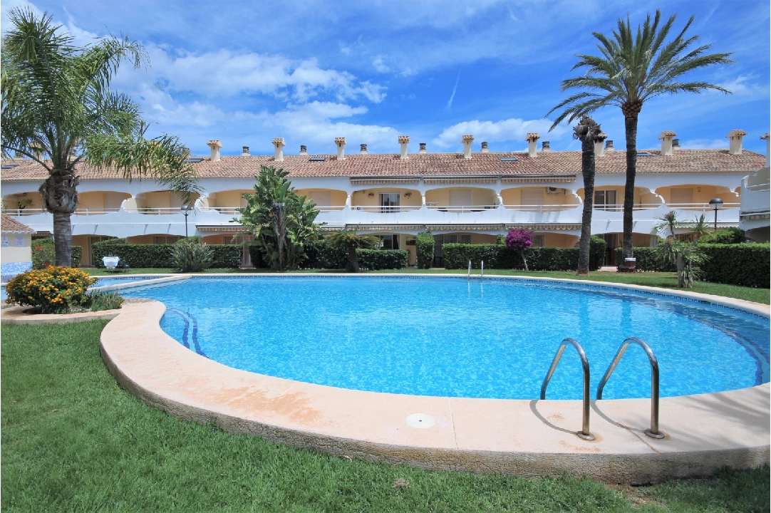 terraced house middle in Denia for sale, built area 111 m², year built 1997, condition neat, + KLIMA, air-condition, 2 bedroom, 2 bathroom, swimming-pool, ref.: MJ-1218-1