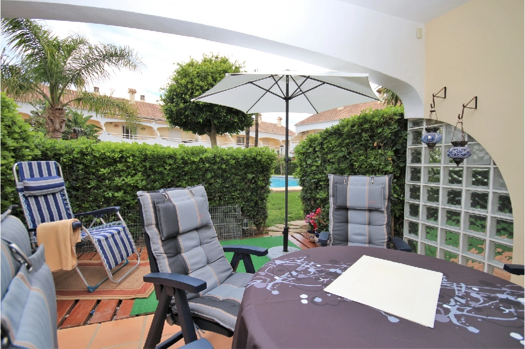 terraced house middle in Denia for sale, built area 111 m², year built 1997, condition neat, + KLIMA, air-condition, 2 bedroom, 2 bathroom, swimming-pool, ref.: MJ-1218-19