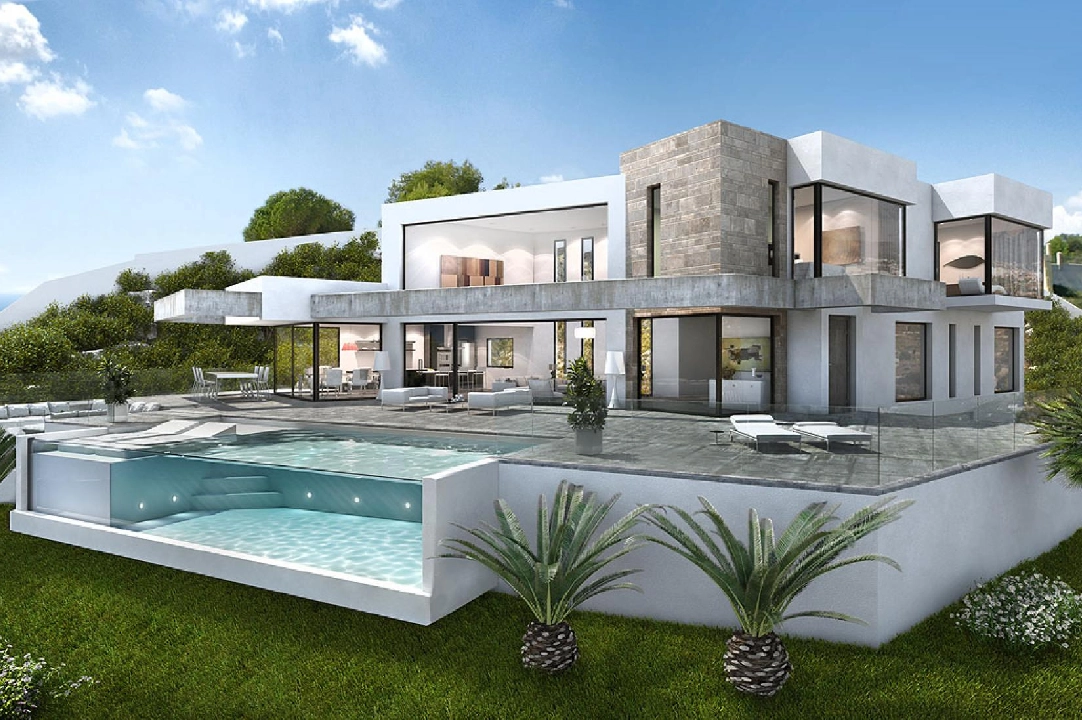 villa in Moraira(Moraira) for sale, built area 600 m², plot area 1832 m², 4 bedroom, 5 bathroom, swimming-pool, ref.: HG-3252-1