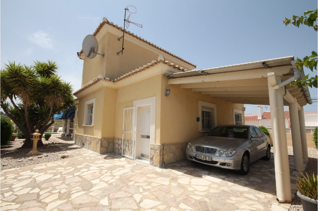 villa in Els Poblets(Sorts de la Mar ) for sale, built area 200 m², year built 2000, condition neat, + central heating, air-condition, plot area 540 m², 3 bedroom, 2 bathroom, swimming-pool, ref.: AS-1518-17