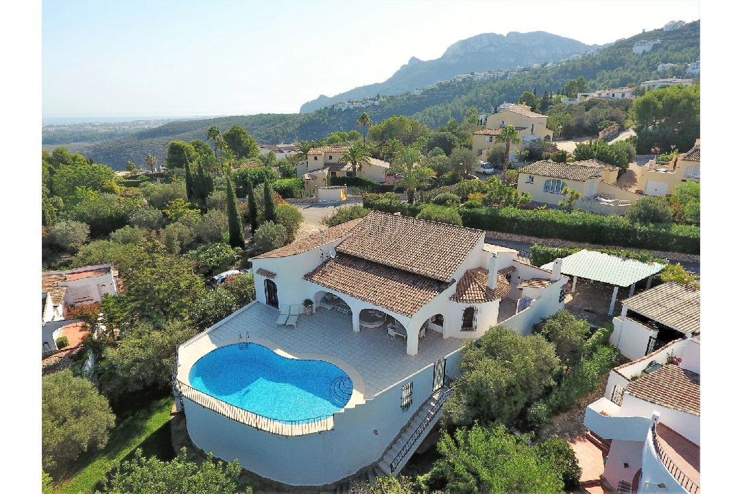 villa in Pego-Monte Pego for sale, built area 190 m², year built 2006, condition modernized, + underfloor heating, air-condition, plot area 1300 m², 3 bedroom, 3 bathroom, swimming-pool, ref.: SC-D0118-1