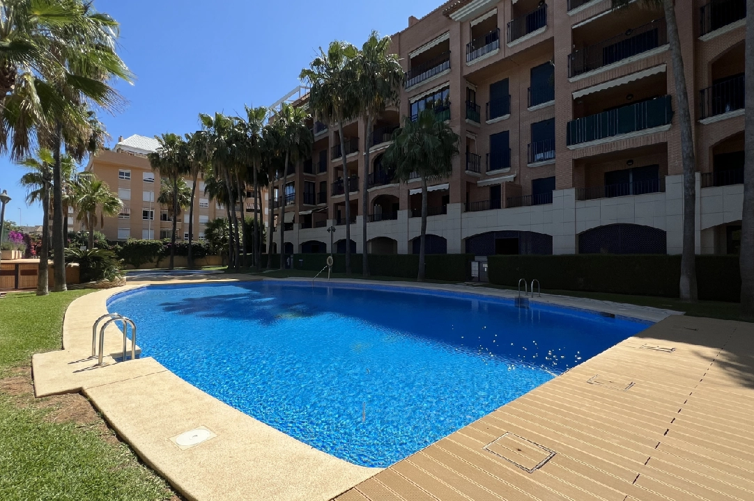apartment in Denia(Centro) for holiday rental, built area 84 m², condition neat, + KLIMA, air-condition, 1 bedroom, 2 bathroom, swimming-pool, ref.: T-1318-5