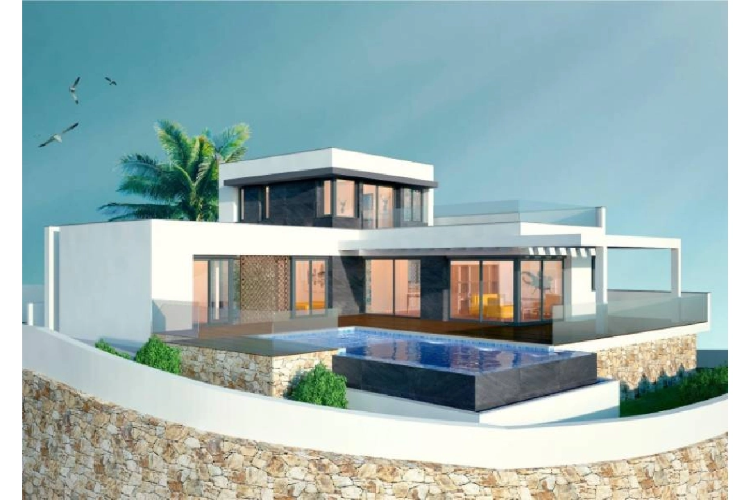 villa in Moraira(Benimeit) for sale, built area 559 m², plot area 817 m², 3 bedroom, 2 bathroom, swimming-pool, ref.: AM-10898DA-3700-2
