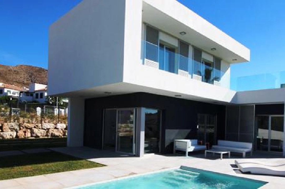 villa in Finestrat for sale, built area 199 m², plot area 590 m², 3 bedroom, 3 bathroom, swimming-pool, ref.: COB-2599-1
