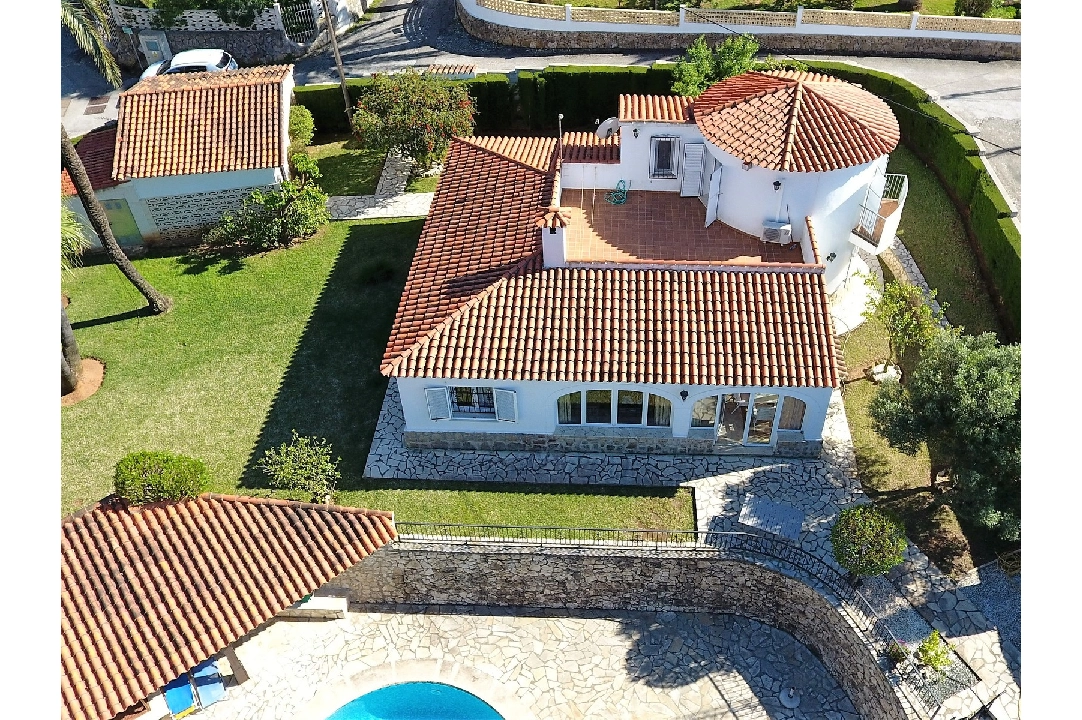 villa in Denia(Don Quijote I) for sale, built area 154 m², year built 1983, condition neat, + central heating, air-condition, plot area 918 m², 3 bedroom, 2 bathroom, swimming-pool, ref.: SC-T1121-25
