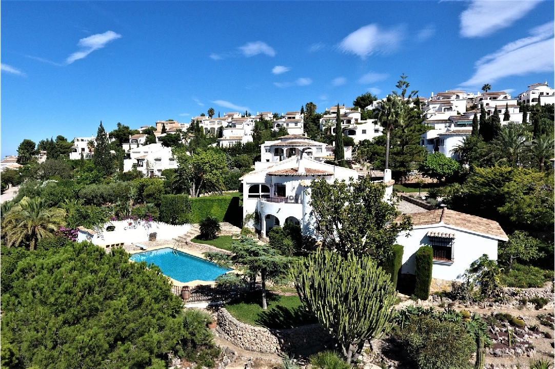 villa in Pego-Monte Pego for sale, built area 300 m², year built 1986, condition neat, + stove, air-condition, plot area 4477 m², 4 bedroom, 3 bathroom, swimming-pool, ref.: Lo-4219-5