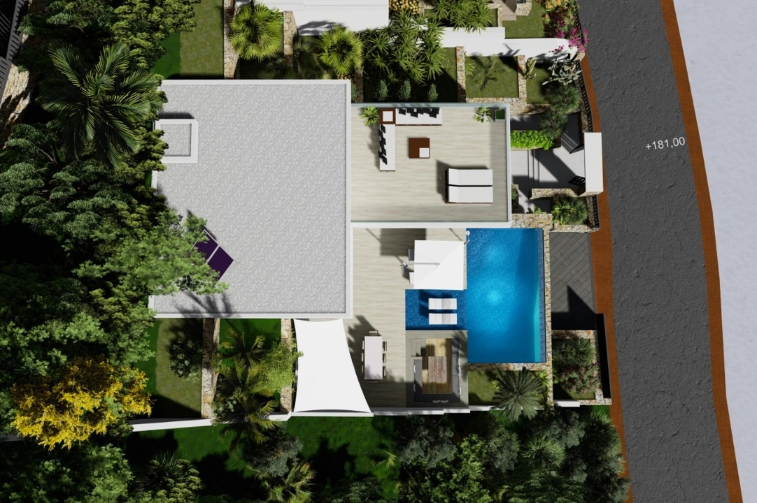 villa in Calpe(Maryvilla) for sale, built area 440 m², air-condition, plot area 637 m², 4 bedroom, 6 bathroom, ref.: BP-3230CAL-8