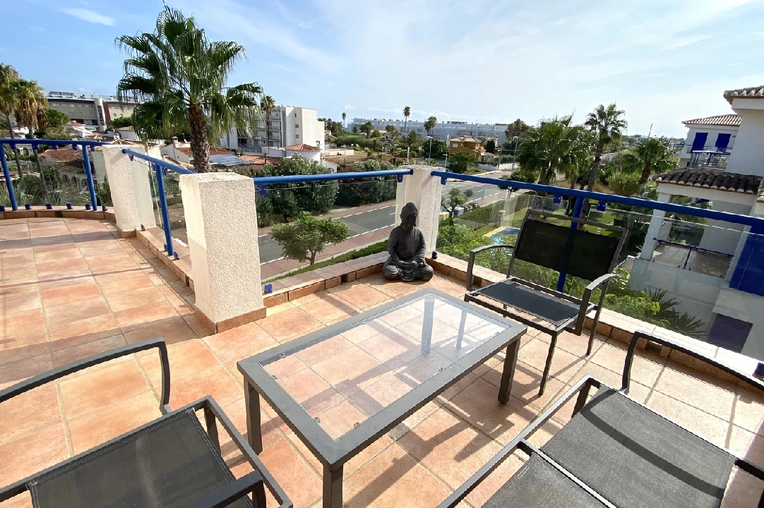 penthouse apartment in Denia(Deveses) for sale, built area 84 m², year built 2003, condition neat, + stove, air-condition, 2 bedroom, 2 bathroom, swimming-pool, ref.: AS-2320-16