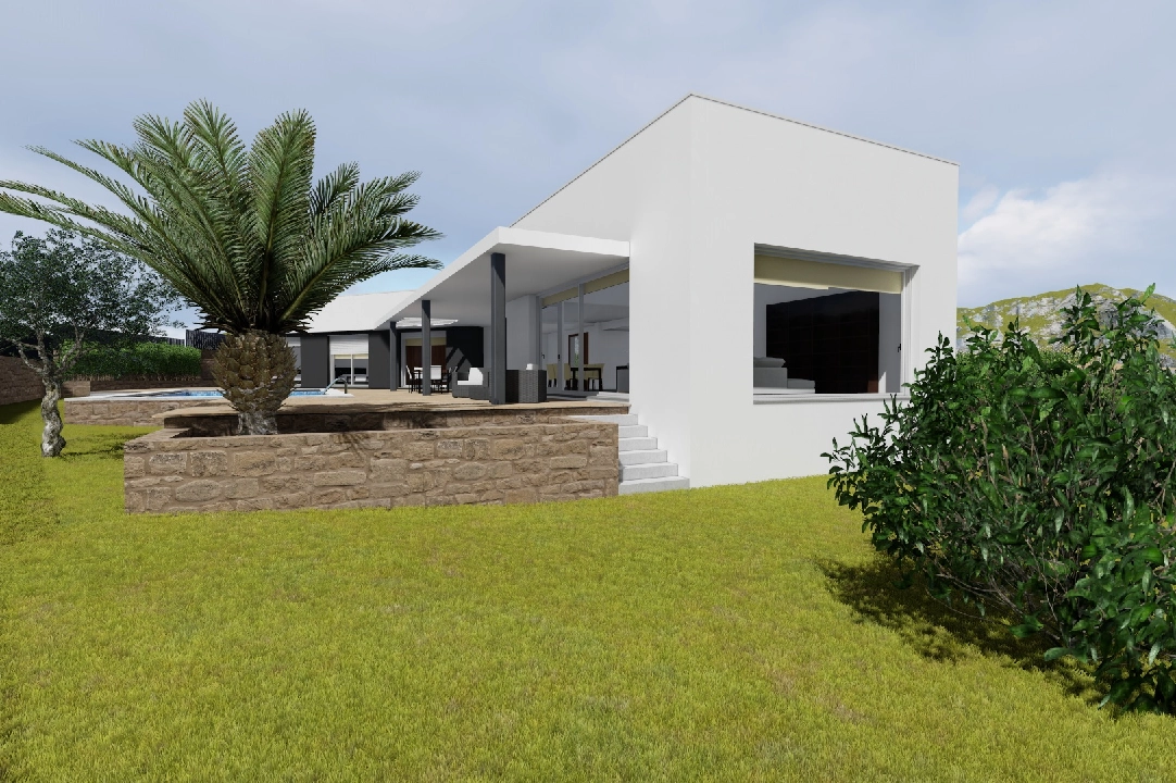 villa in Moraira for sale, built area 251 m², air-condition, plot area 1030 m², 3 bedroom, 2 bathroom, swimming-pool, ref.: CA-H-1351-AMB-12