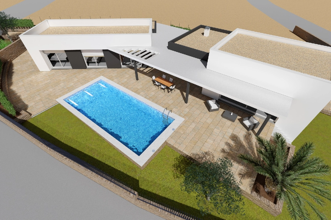 villa in Moraira for sale, built area 251 m², air-condition, plot area 1030 m², 3 bedroom, 2 bathroom, swimming-pool, ref.: CA-H-1351-AMB-8