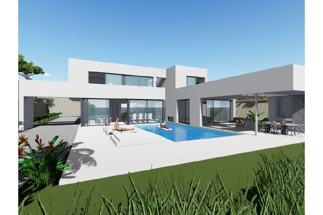 villa in Calpe(Canuta Baja) for sale, built area 369 m², air-condition, plot area 1252 m², 4 bedroom, 3 bathroom, ref.: BP-6029CAL-1
