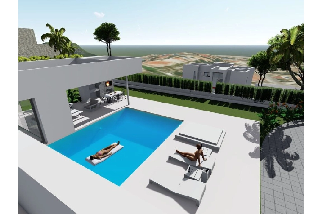 villa in Calpe(Canuta Baja) for sale, built area 369 m², air-condition, plot area 1252 m², 4 bedroom, 3 bathroom, ref.: BP-6029CAL-7