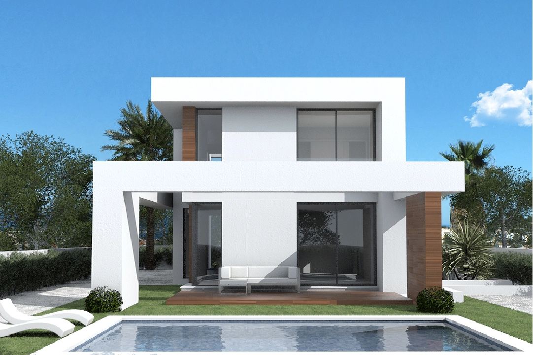 villa in Pego for sale, built area 130 m², air-condition, plot area 700 m², 3 bedroom, 3 bathroom, ref.: BP-3368PEG-1
