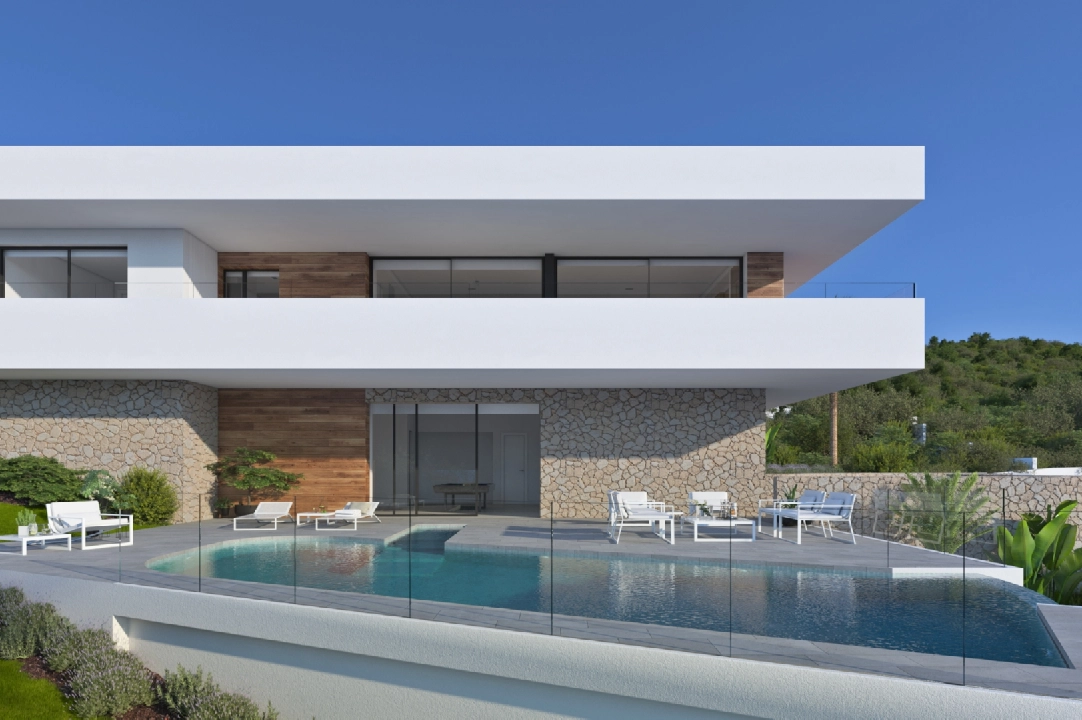 villa in Cumbre del Sol(Residencial Plus Jazmines) for sale, built area 183 m², plot area 963 m², 3 bedroom, 4 bathroom, swimming-pool, ref.: VA-AJ063-5