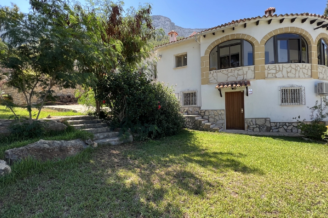 villa in Denia for holiday rental, built area 140 m², year built 1990, condition neat, + KLIMA, air-condition, plot area 800 m², 3 bedroom, 3 bathroom, swimming-pool, ref.: T-0423-14