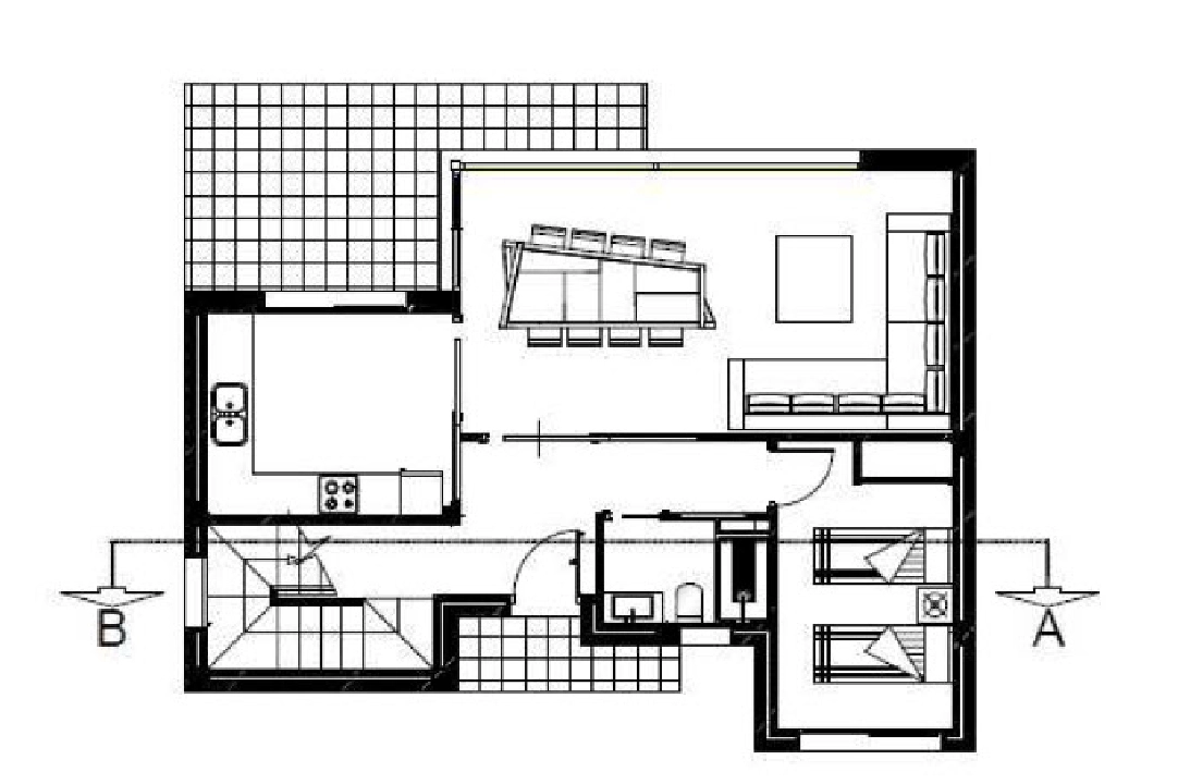 villa in Denia(San Juan) for sale, built area 200 m², air-condition, plot area 411 m², 3 bedroom, 3 bathroom, ref.: BP-3412DEN-10