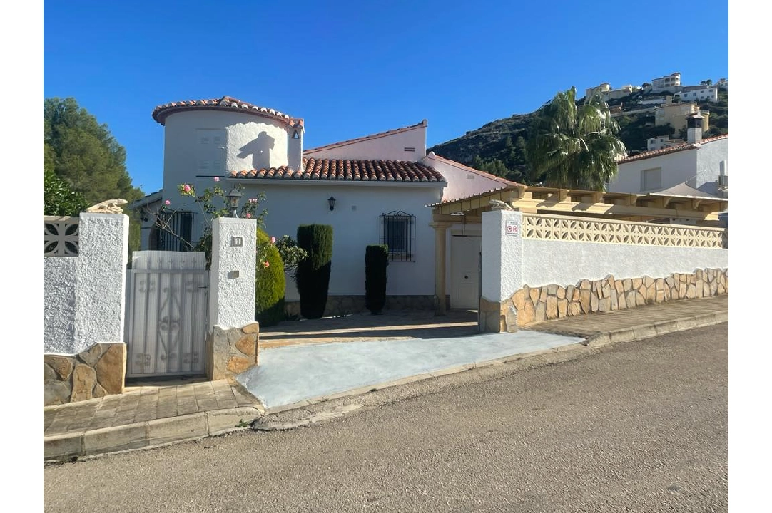 villa in Pedreguer(Monte Solana I) for holiday rental, built area 144 m², year built 1999, condition neat, + central heating, air-condition, plot area 575 m², 3 bedroom, 3 bathroom, swimming-pool, ref.: T-0521-20