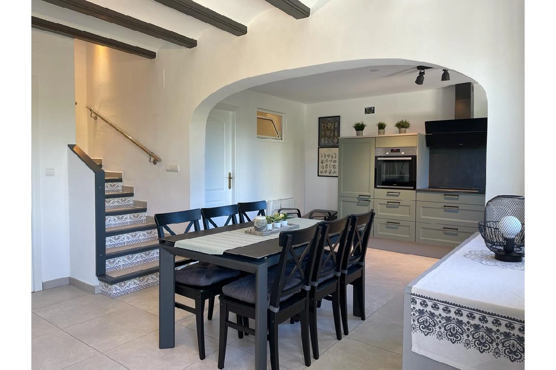terraced house in Els Poblets(Barranquets) for holiday rental, built area 104 m², year built 1999, condition mint, + KLIMA, air-condition, plot area 150 m², 3 bedroom, 2 bathroom, swimming-pool, ref.: T-0621-7