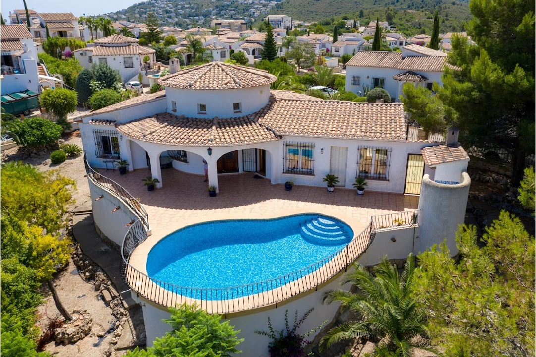 villa in Pego-Monte Pego for sale, built area 173 m², year built 2003, + stove, air-condition, plot area 1100 m², 3 bedroom, 2 bathroom, swimming-pool, ref.: JS-1321-1