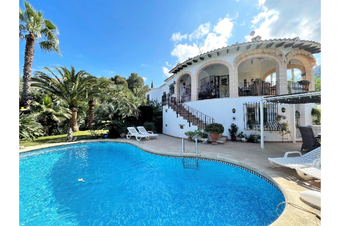 villa in Denia for sale, built area 220 m², year built 1997, + central heating, air-condition, plot area 915 m², 3 bedroom, 3 bathroom, ref.: JS-0122-1