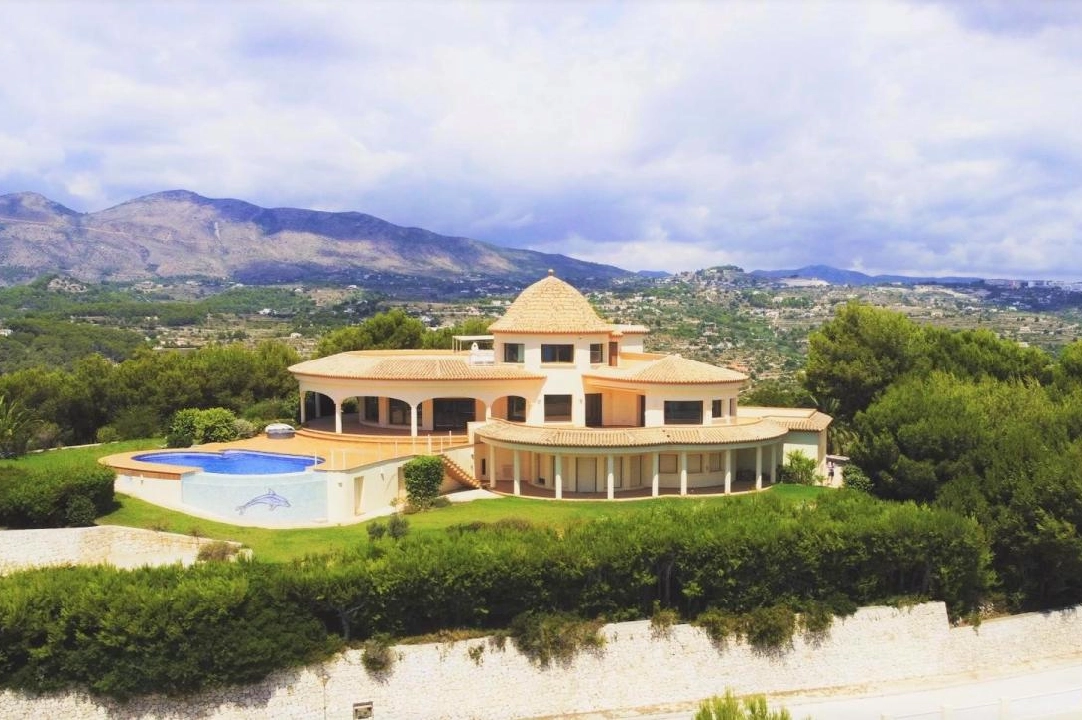 villa in Calpe for sale, built area 1108 m², plot area 6700 m², 5 bedroom, 6 bathroom, swimming-pool, ref.: COB-3128-1