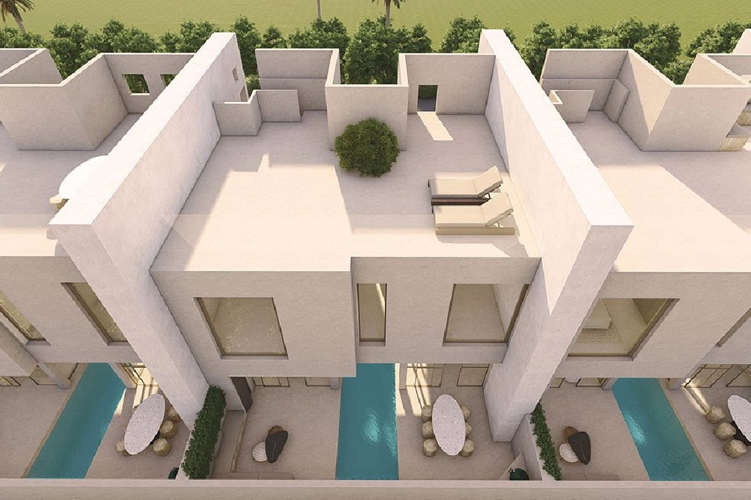 terraced house in Formentera del Segura for sale, built area 217 m², condition first owner, air-condition, plot area 175 m², 3 bedroom, 2 bathroom, swimming-pool, ref.: HA-FRN-131-R01-10