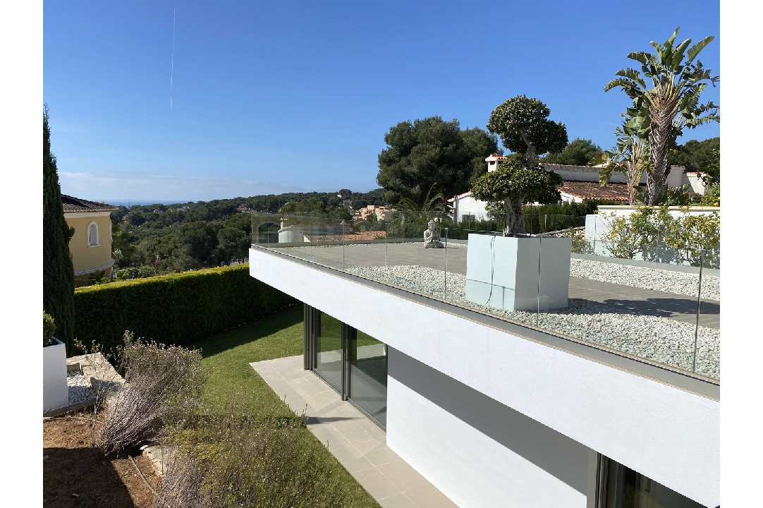 villa in Moraira for sale, built area 410 m², year built 2014, condition neat, + underfloor heating, air-condition, plot area 1150 m², 4 bedroom, 4 bathroom, swimming-pool, ref.: AS-2422-22