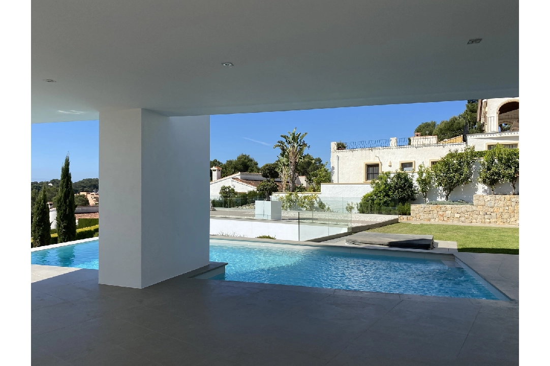 villa in Moraira for sale, built area 410 m², year built 2014, condition neat, + underfloor heating, air-condition, plot area 1150 m², 4 bedroom, 4 bathroom, swimming-pool, ref.: AS-2422-6