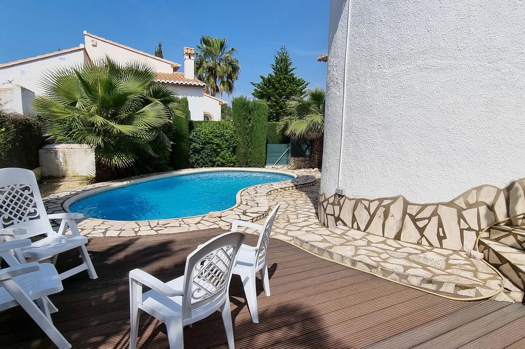 villa in Pedreguer for sale, built area 120 m², year built 2003, condition neat, + central heating, air-condition, plot area 445 m², 3 bedroom, 2 bathroom, swimming-pool, ref.: RA-0122-14