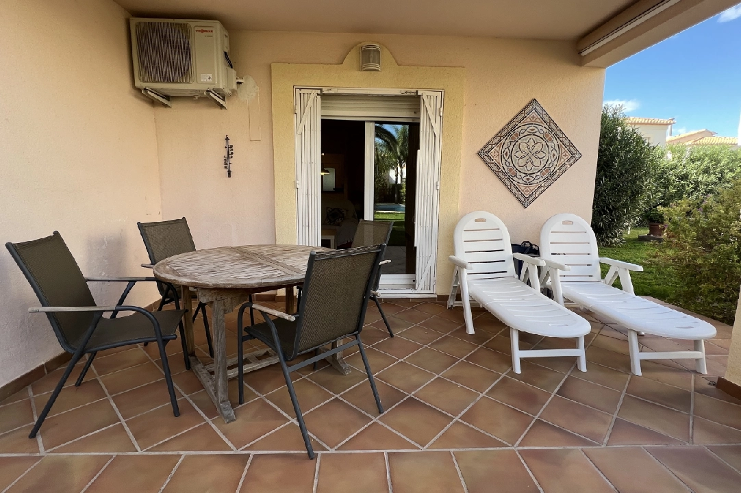 terraced house in Denia(Las Marinas) for holiday rental, built area 98 m², year built 2001, condition neat, + KLIMA, air-condition, 2 bedroom, 2 bathroom, swimming-pool, ref.: T-0222-11