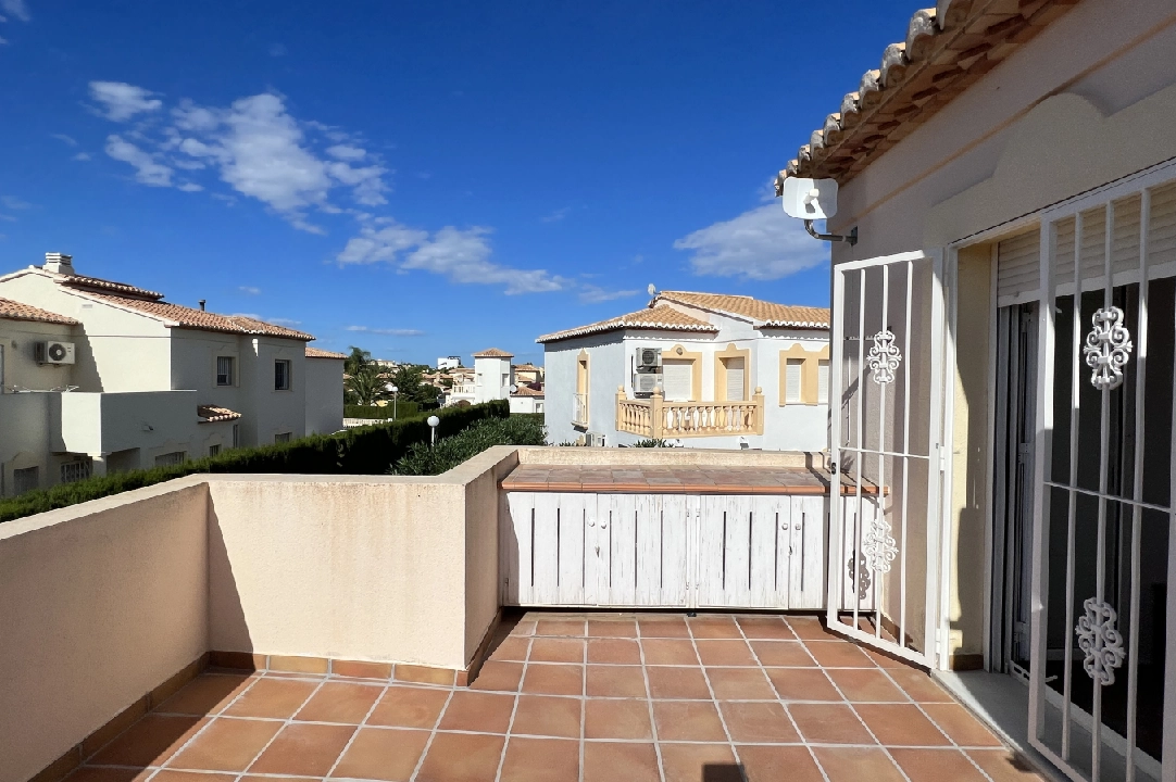 terraced house in Denia(Las Marinas) for holiday rental, built area 98 m², year built 2001, condition neat, + KLIMA, air-condition, 2 bedroom, 2 bathroom, swimming-pool, ref.: T-0222-22