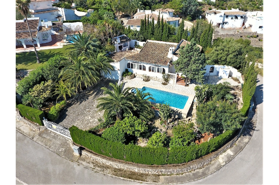 villa in Pego-Monte Pego for sale, built area 139 m², year built 1988, condition neat, + central heating, air-condition, plot area 1076 m², 3 bedroom, 2 bathroom, swimming-pool, ref.: GC-0622-6