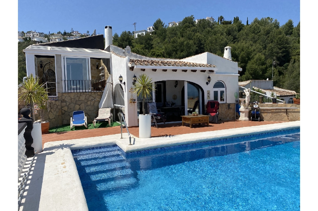 villa in Pego-Monte Pego for sale, built area 138 m², year built 1991, condition neat, + KLIMA, air-condition, plot area 1060 m², 3 bedroom, 2 bathroom, swimming-pool, ref.: GC-0722-26