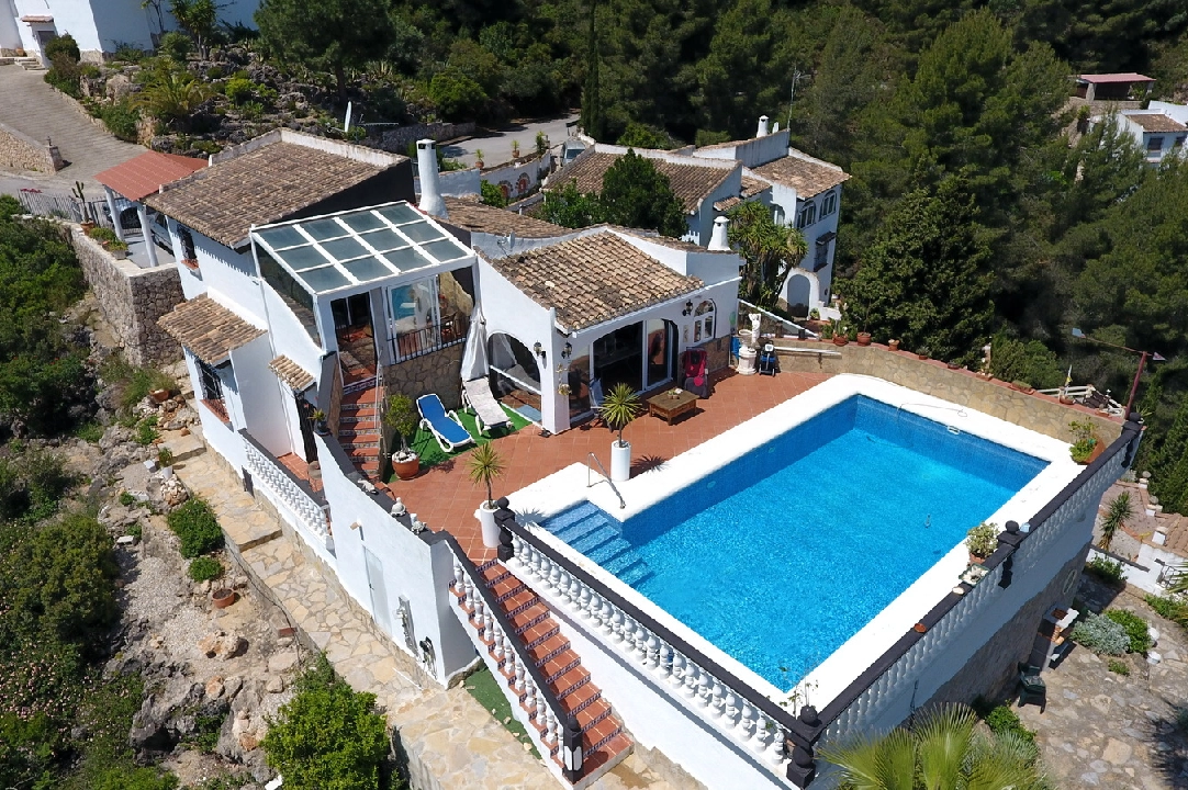 villa in Pego-Monte Pego for sale, built area 138 m², year built 1991, condition neat, + KLIMA, air-condition, plot area 1060 m², 3 bedroom, 2 bathroom, swimming-pool, ref.: GC-0722-31