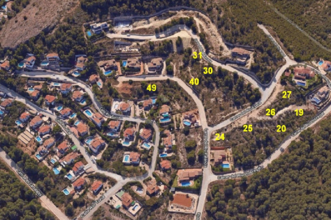 residential ground in Javea(Tosalet) for sale, plot area 1000 m², ref.: BP-3497JAV-4