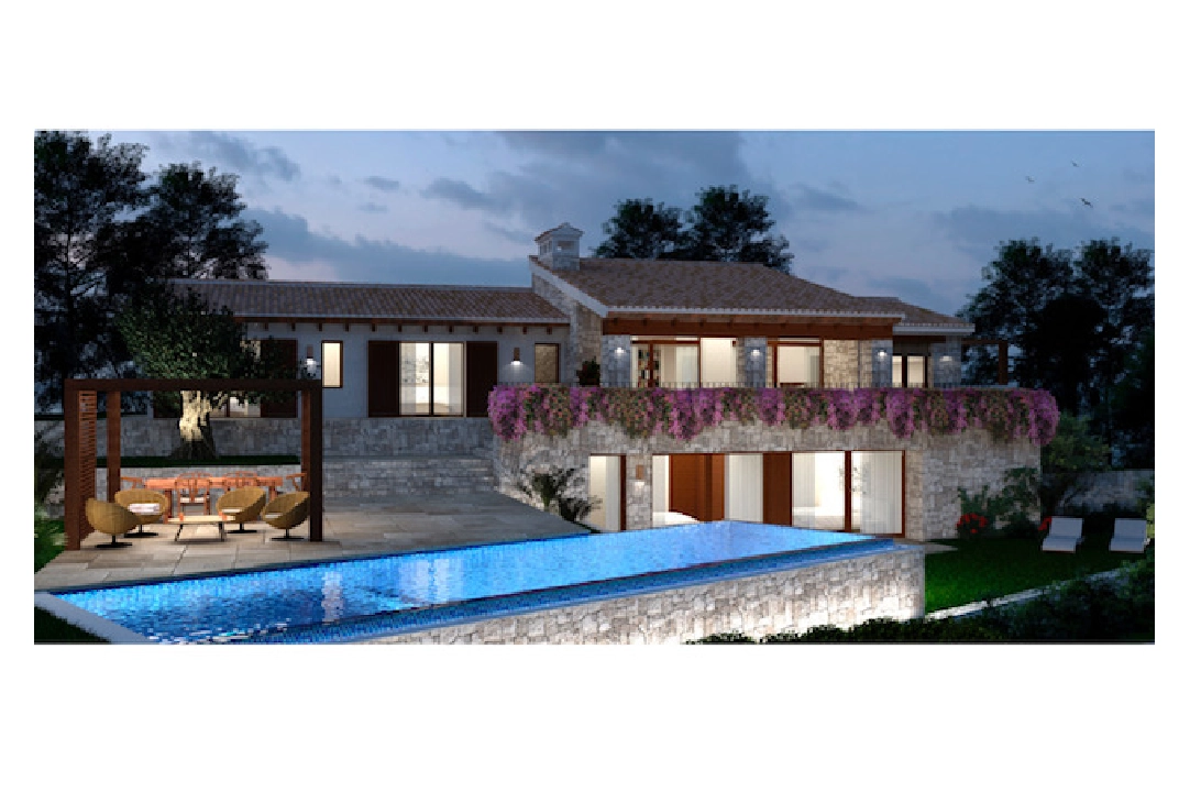 villa in Benitachell(Cumbre del Sol) for sale, built area 282 m², year built 2022, air-condition, plot area 891 m², 4 bedroom, 3 bathroom, swimming-pool, ref.: BI-BX.H-182-1