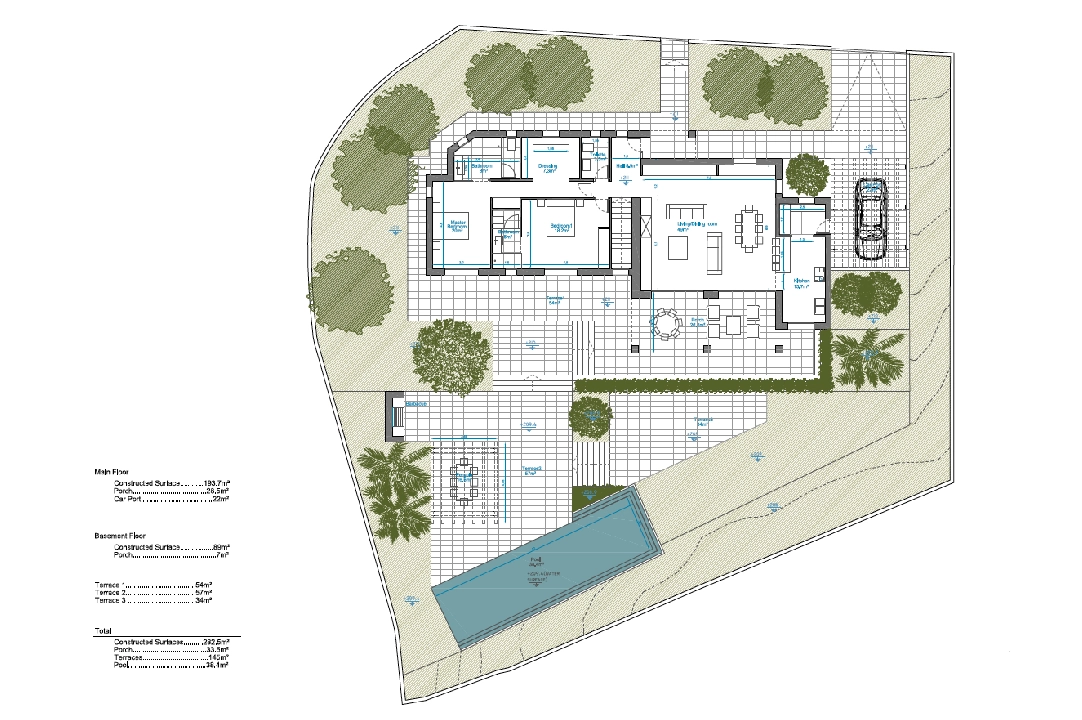 villa in Benitachell(Cumbre del Sol) for sale, built area 282 m², year built 2022, air-condition, plot area 891 m², 4 bedroom, 3 bathroom, swimming-pool, ref.: BI-BX.H-182-7