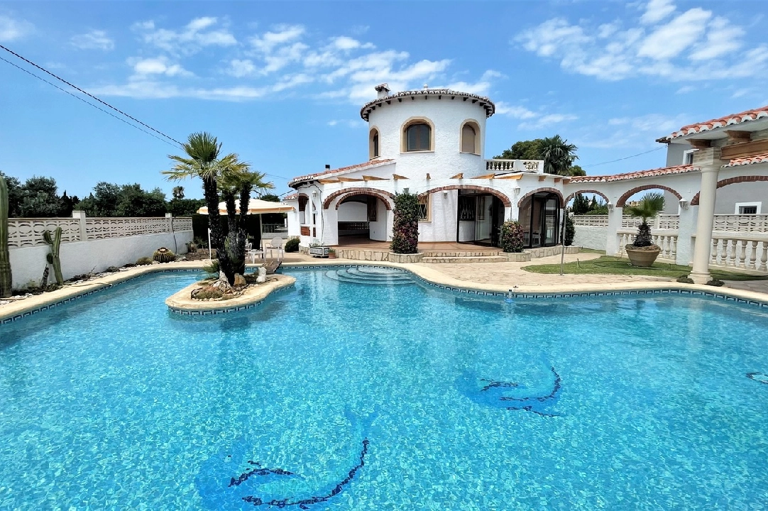 villa in Els Poblets for sale, built area 130 m², year built 1985, + stove, air-condition, plot area 712 m², 3 bedroom, 2 bathroom, swimming-pool, ref.: JS-0522-13