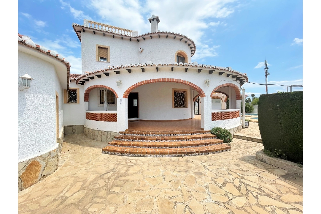 villa in Els Poblets for sale, built area 130 m², year built 1985, + stove, air-condition, plot area 712 m², 3 bedroom, 2 bathroom, swimming-pool, ref.: JS-0522-3