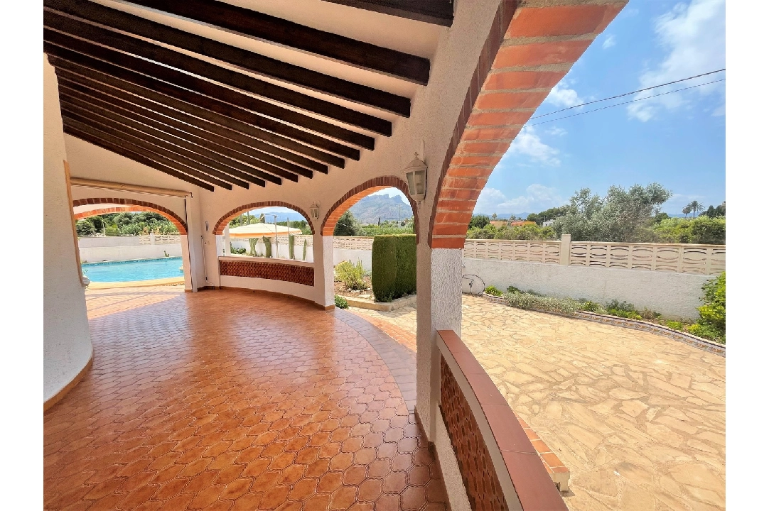 villa in Els Poblets for sale, built area 130 m², year built 1985, + stove, air-condition, plot area 712 m², 3 bedroom, 2 bathroom, swimming-pool, ref.: JS-0522-4