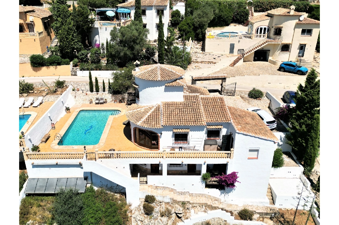 villa in Pedreguer for sale, built area 170 m², year built 1995, condition neat, air-condition, plot area 720 m², 4 bedroom, 3 bathroom, swimming-pool, ref.: GC-1222-40