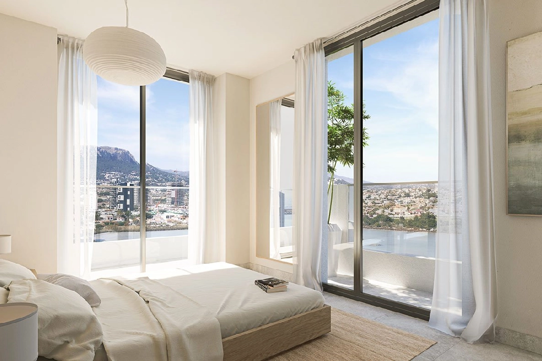 penthouse apartment in Calpe for sale, built area 321 m², condition first owner, air-condition, 3 bedroom, 3 bathroom, swimming-pool, ref.: HA-CAN-130-A04-12