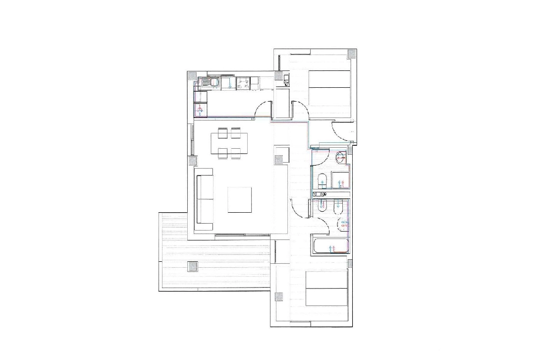 apartment in El Vergel for sale, built area 58 m², year built 2006, air-condition, 2 bedroom, 2 bathroom, swimming-pool, ref.: FK-0422-17